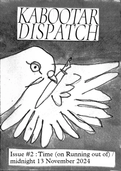 Issue #2 : Time (on Running out of) Cover Page