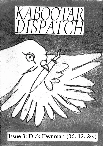 Issue #3 : Dick Feynman Cover Page